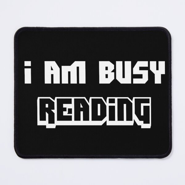 Item preview, I Am Busy Reading designed and sold by BagCreations.
