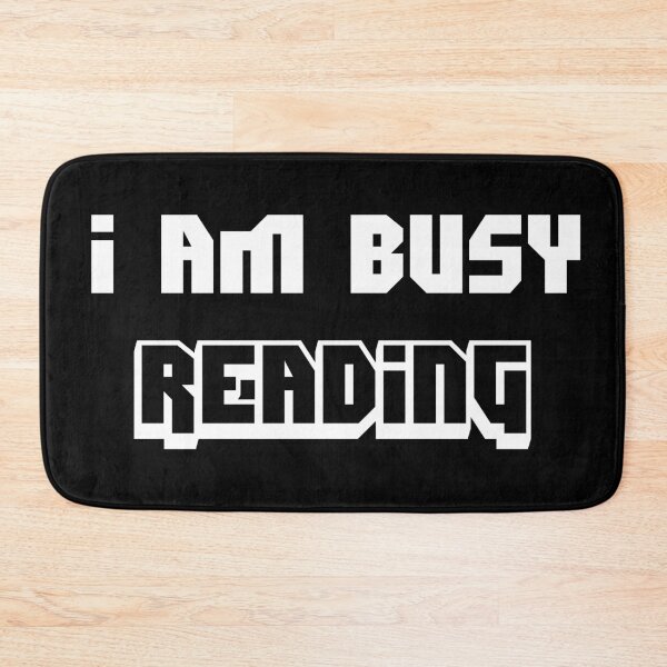 Item preview, I Am Busy Reading  designed and sold by BagCreations.