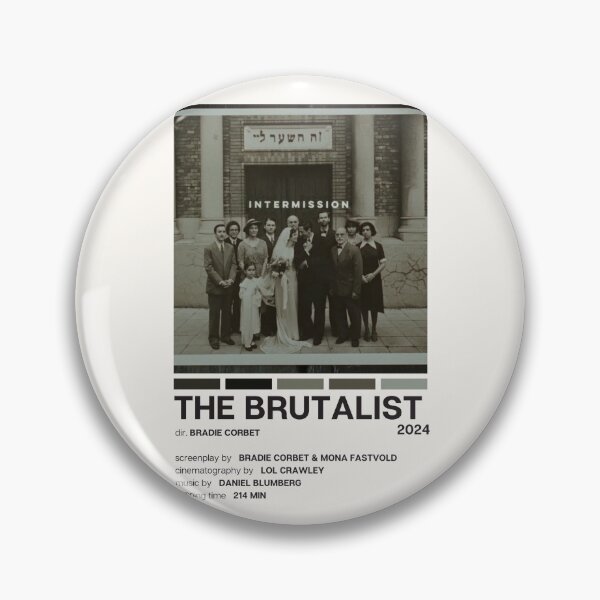 Item preview, The Brutalist (2024) Movie Poster designed and sold by YellowishCat15.