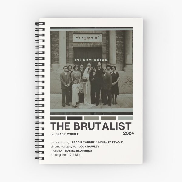 Item preview, The Brutalist (2024) Movie Poster designed and sold by YellowishCat15.