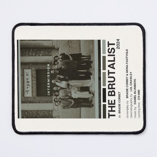 Item preview, The Brutalist (2024) Movie Poster designed and sold by YellowishCat15.