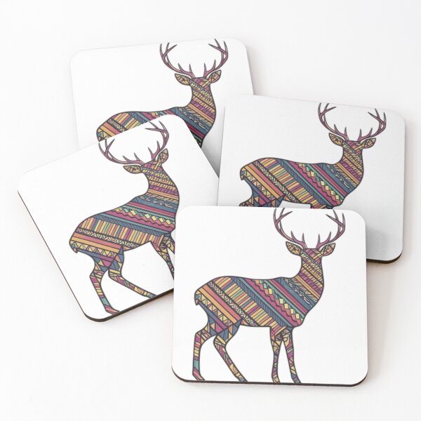 Item preview, Colorful Geometric Deer – Modern & Artistic Design designed and sold by CoachCreates.