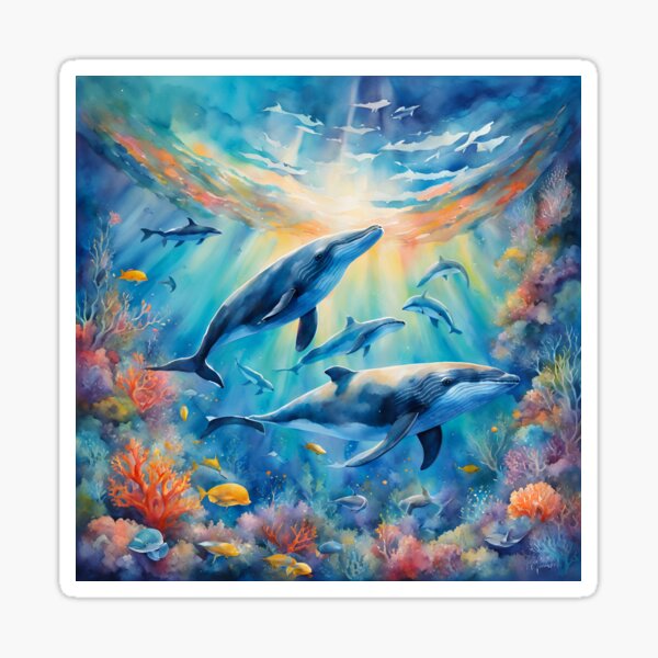 Artikel-Vorschau von Willkommen in der Welt der Wale, designt und verkauft von Whale & Dolphin Wisdom Retreats.