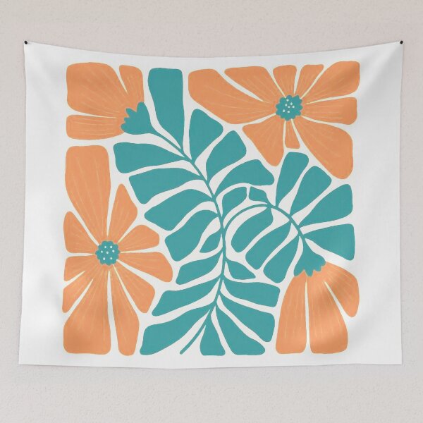 Item preview, Orange Flower Graphic designed and sold by ViaARTfactory.
