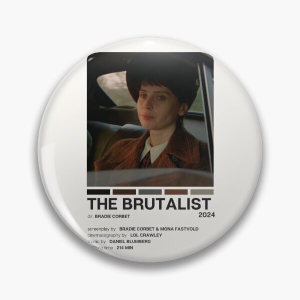 Item preview, The Brutalist (2024) Movie Poster designed and sold by YellowishCat15.