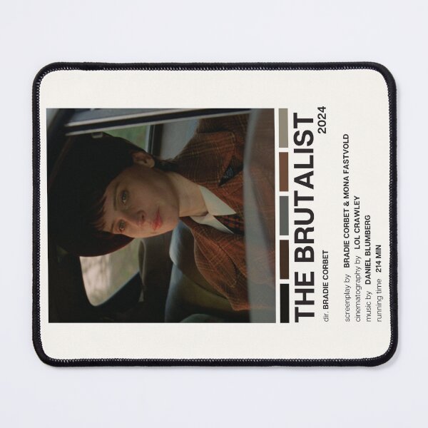 Item preview, The Brutalist (2024) Movie Poster designed and sold by YellowishCat15.