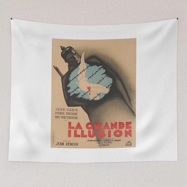 Item preview, French La Grande Illusion Movie designed and sold by MagritteFer.
