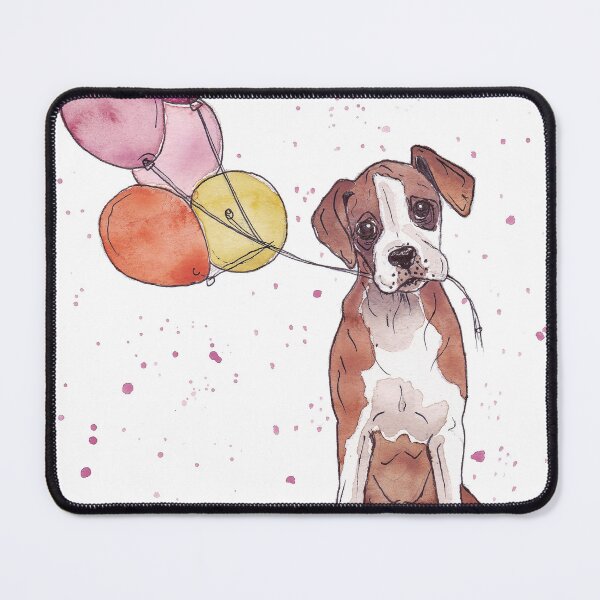 Item preview, Boxer with Balloons designed and sold by inKseparable.
