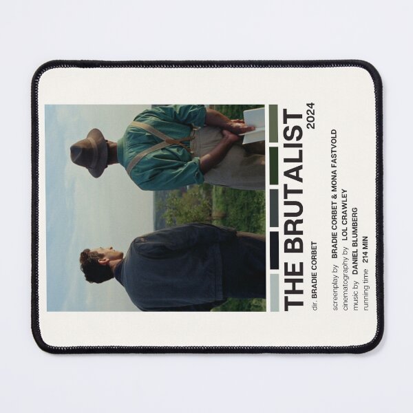 Item preview, The Brutalist (2024) Movie Poster designed and sold by YellowishCat15.