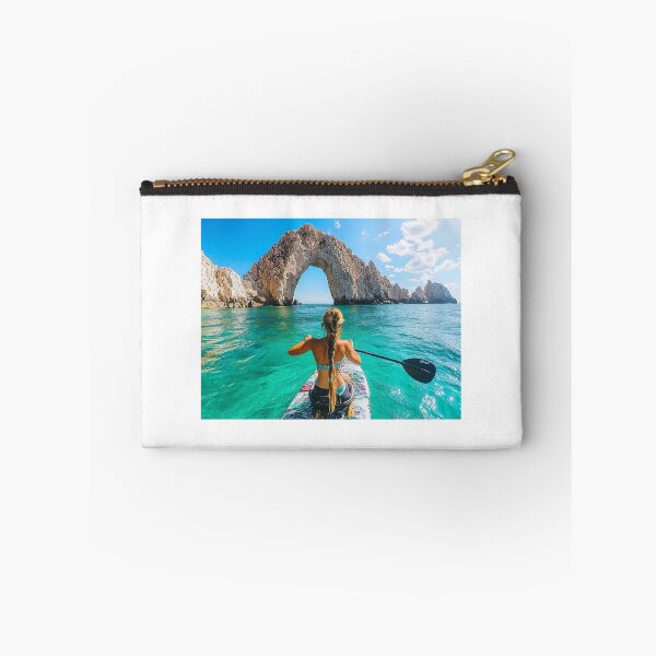 Item preview, Paddleboarding Cabo San Lucas Arch designed and sold by ACuriousshoppe.