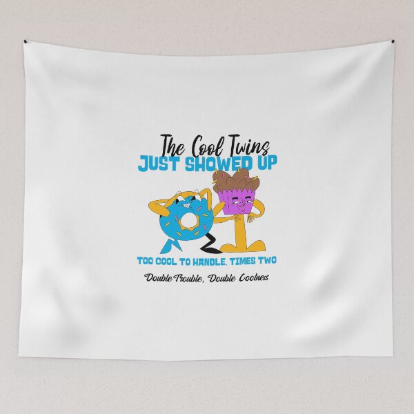 Item preview, The Cool Twins Just Showed Up Funny  T-Shirt  designed and sold by ngedupdorjee.