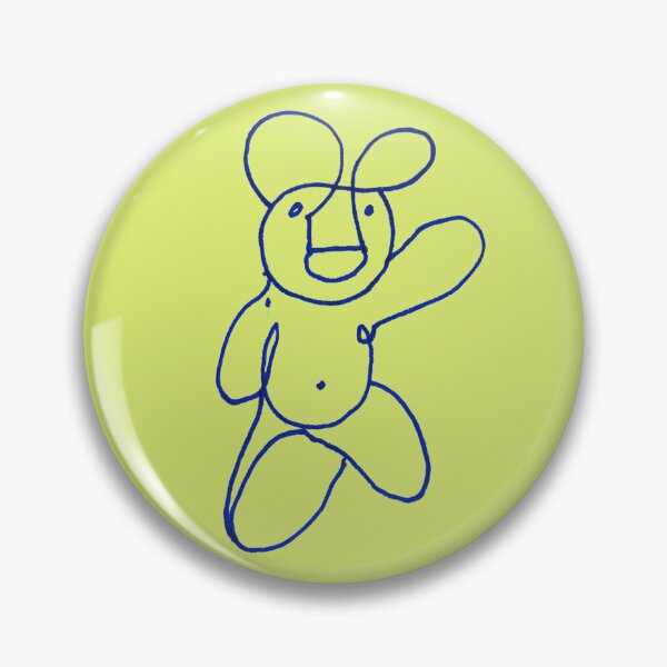 Item preview, Hi Bear - Belly Button Bear designed and sold by RoseGenuine.