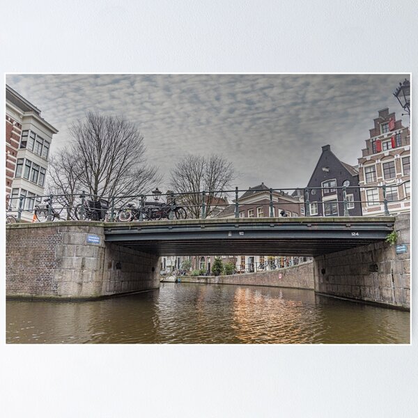 Aperçu de l'œuvre Les canaux d'Amsterdam créée et vendue par Marylou Badeaux.