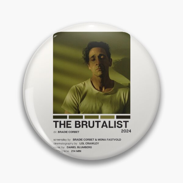 Item preview, The Brutalist (2024) Movie Poster designed and sold by YellowishCat15.