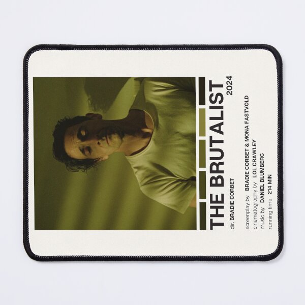 Item preview, The Brutalist (2024) Movie Poster designed and sold by YellowishCat15.