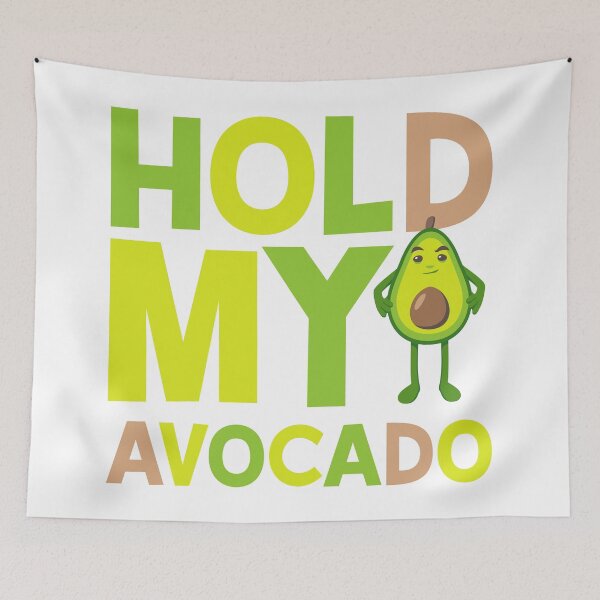 Item preview, JoyPixels™ Hold My Avocado Emoji designed and sold by JoyPixels.
