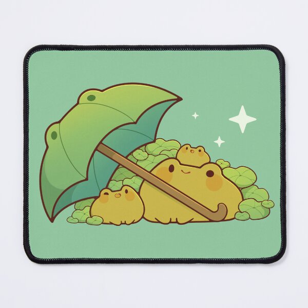 Item preview, Frogs under frog umbrella designed and sold by Rihnlin.