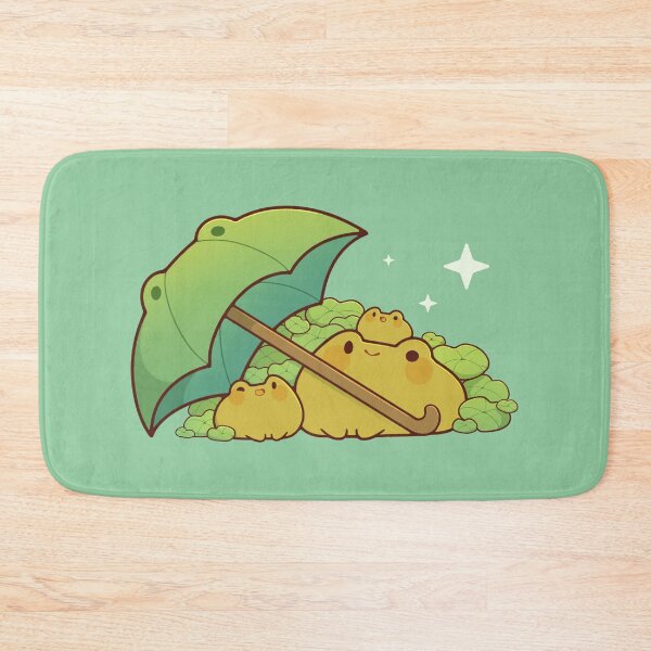 Item preview, Frogs under frog umbrella designed and sold by Rihnlin.