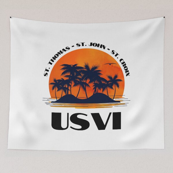 Item preview, USVI St. Thomas, St. John, St. Croix designed and sold by NicMacTees.