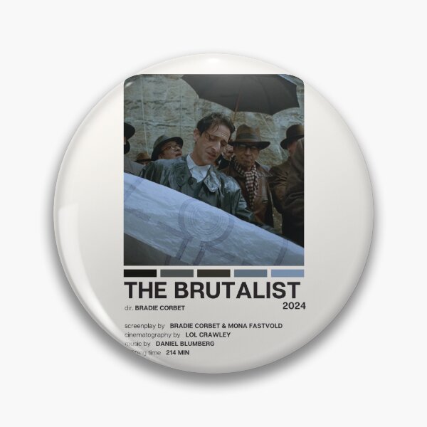 Item preview, The Brutalist (2024) Movie Poster designed and sold by YellowishCat15.