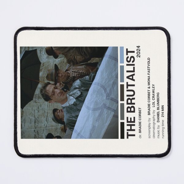 Item preview, The Brutalist (2024) Movie Poster designed and sold by YellowishCat15.