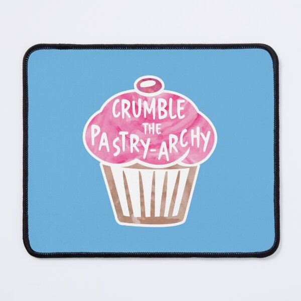 Item preview, Crumble the Pastry-archy Feminist Cupcake Design - Patriarchy quotes - Feminism, equal rights, women's rights, reproductive rights, pro-choice designed and sold by hitechmom.