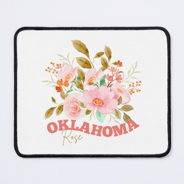Item preview, Oklahoma State Flower Rosa Classic T-shirt Sticker designed and sold by ThinkNature!.