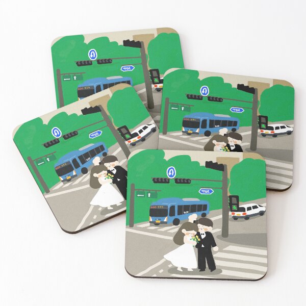 Item preview, Couple on a crosswalk designed and sold by STIDIO_NUNZI.