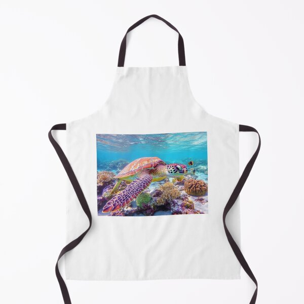 Item preview, Sea Turtle: Snorkeling Tropical Reef designed and sold by ACuriousshoppe.