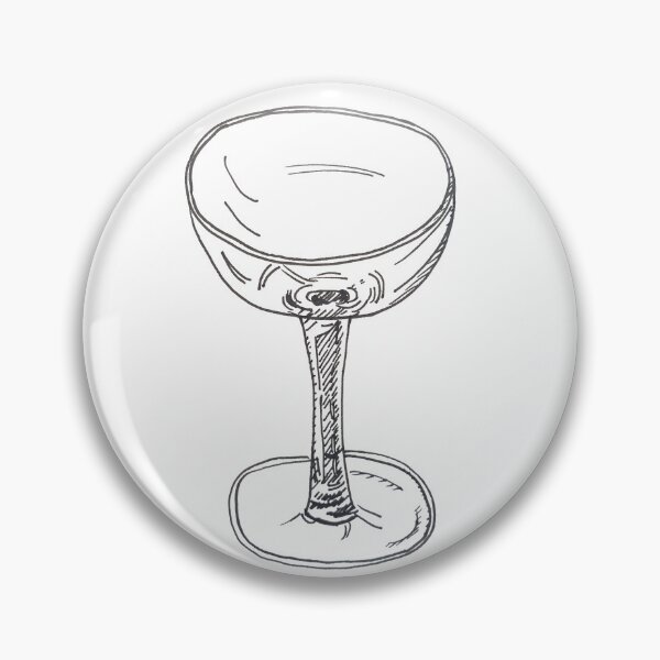 Item preview, Sparkling wine glass designed and sold by MagentaTwilight.