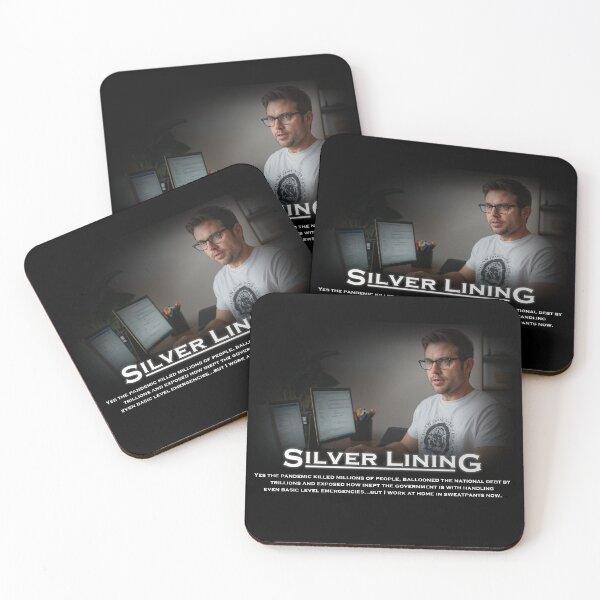 Item preview, Motivational Poster - Silver Lining designed and sold by Cancelpalooza.