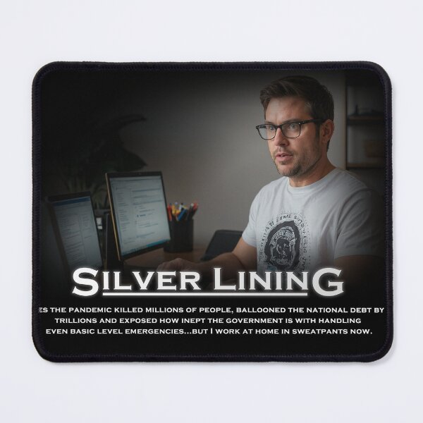 Item preview, Motivational Poster - Silver Lining designed and sold by Cancelpalooza.