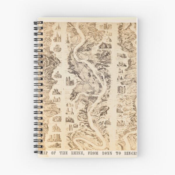 Item preview, Map of the Rhine, from Bonn to Bingen designed and sold by LegacyPressCo.