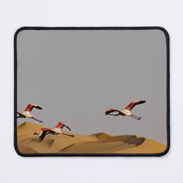 Item preview, Flamingoes in Flight designed and sold by Marylou Badeaux.
