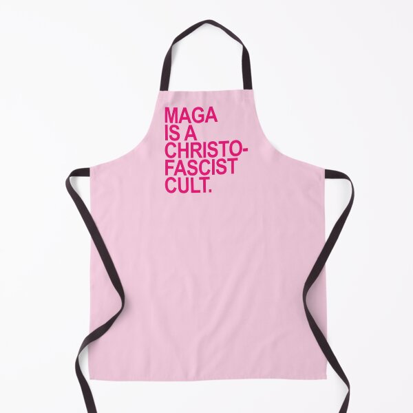 Item preview, MAGA is a christofascist cult - hot pink 3 designed and sold by Thelittlelord.