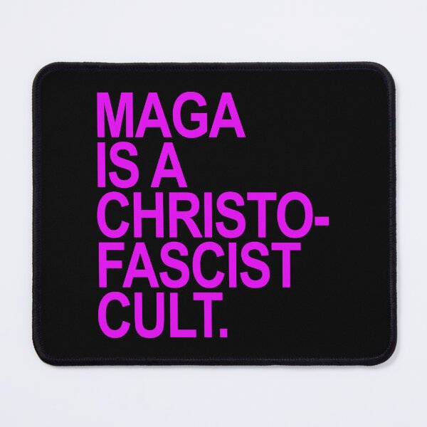 Item preview, MAGA is a christofascist cult - violet designed and sold by Thelittlelord.