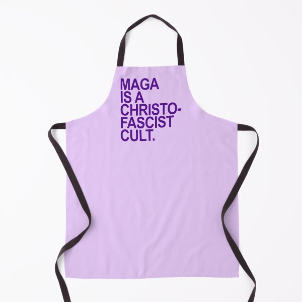 Item preview, MAGA is a christofascist cult - purple designed and sold by Thelittlelord.