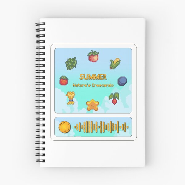Item preview, Summer Stardew Valley Theme Song Code designed and sold by ShopSmallBytes.