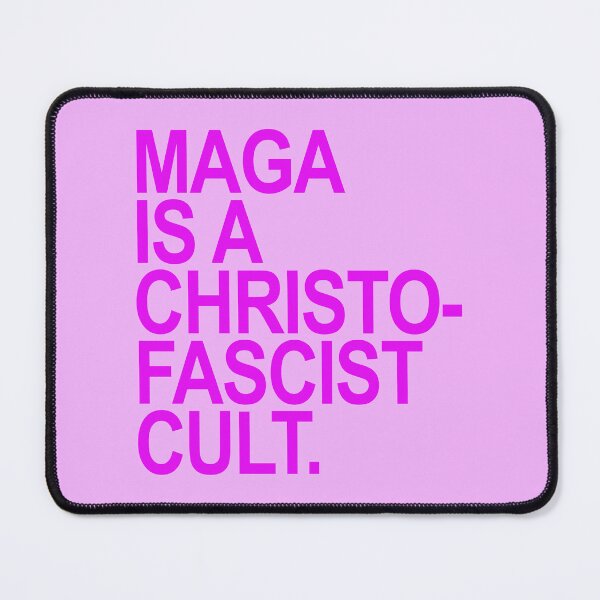 Item preview, MAGA is a christofascist cult - violet 2 designed and sold by Thelittlelord.