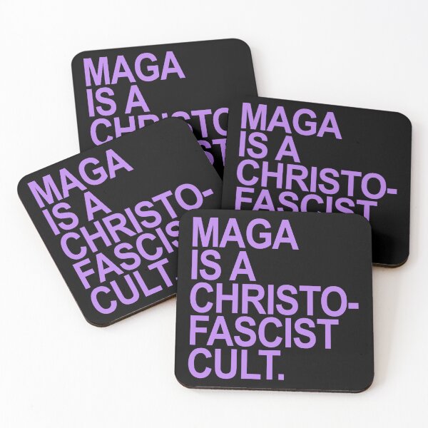 Item preview, MAGA is a christofascist cult - lavender 1 designed and sold by Thelittlelord.