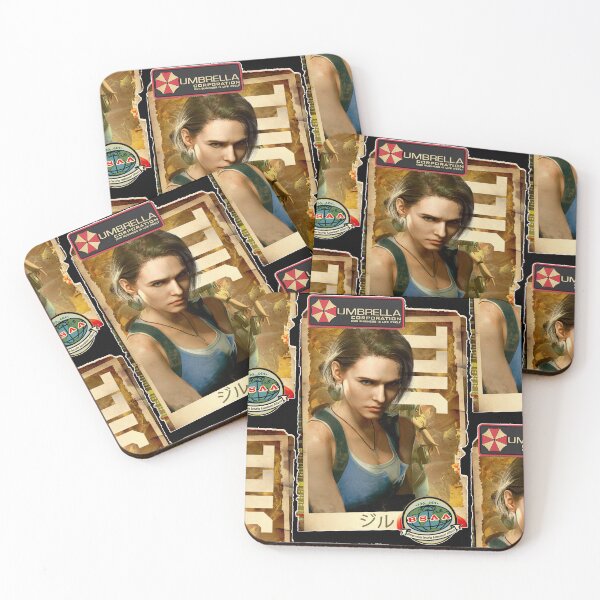 Artikelvorschau, Resident Evil Jill Valentine Klassische Retro-Gaming-Kunst entworfen und verkauft von Back2Collage.