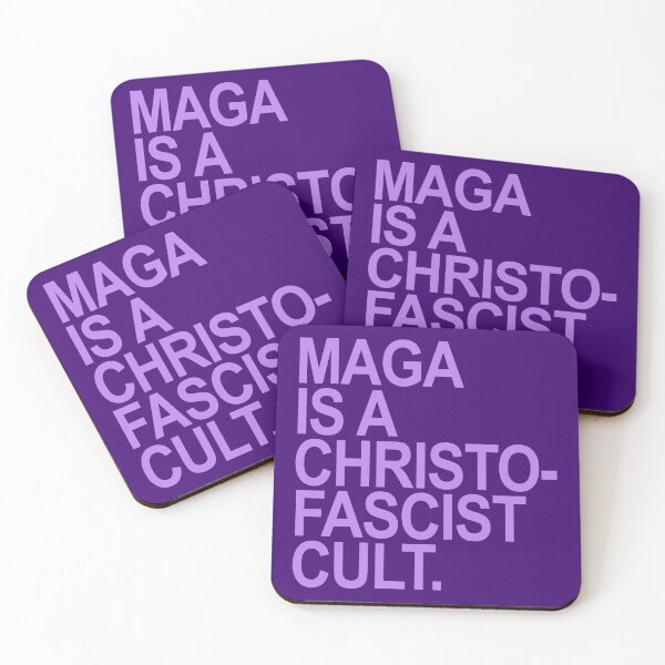 Item preview, MAGA is a christofascist cult - lavender 2 designed and sold by Thelittlelord.