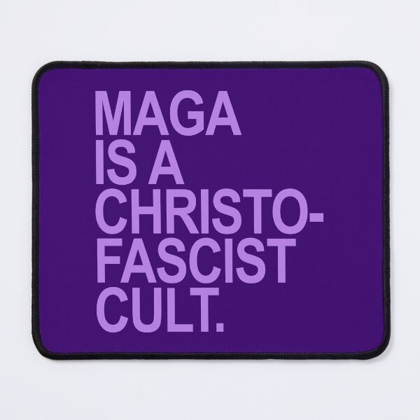 Item preview, MAGA is a christofascist cult - lavender 2 designed and sold by Thelittlelord.