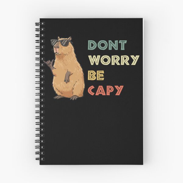 Item preview, Don't Worry Be Capy Fun Chill Capybara Vintage designed and sold by d247.