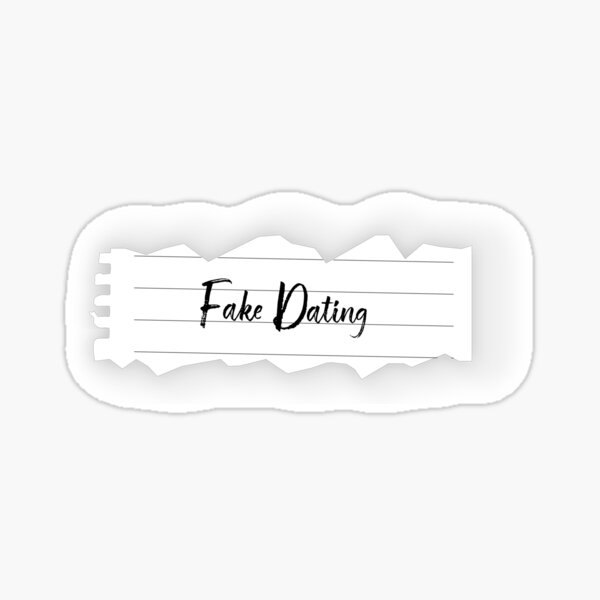 Item preview, Romance Trope - Fake Dating designed and sold by CaitlinCherise.