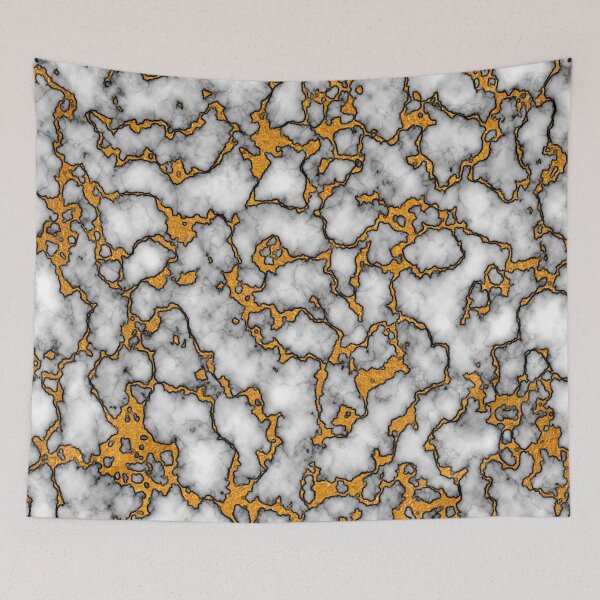 Item preview, Beautiful White and Gold Marble Texture Design designed and sold by amgraphics.