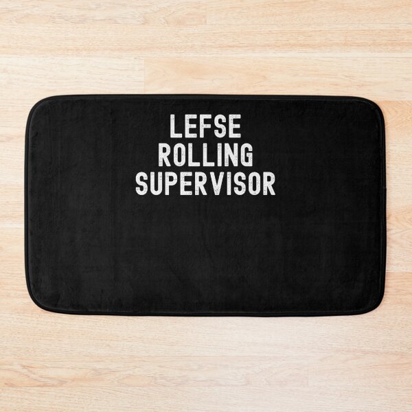 Item preview, Lefse rolling supervisor funny Norwegian treat Midwestern designed and sold by snowry.