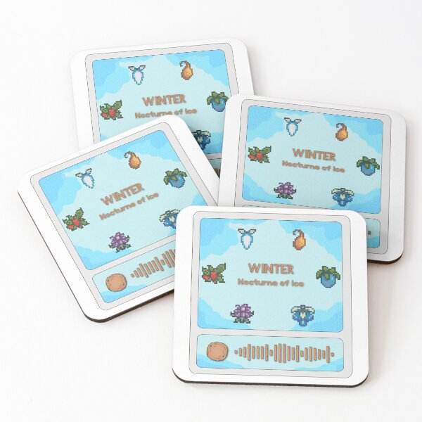 Artikelvorschau, Winter-Themensongcode von Stardew Valley entworfen und verkauft von ShopSmallBytes.