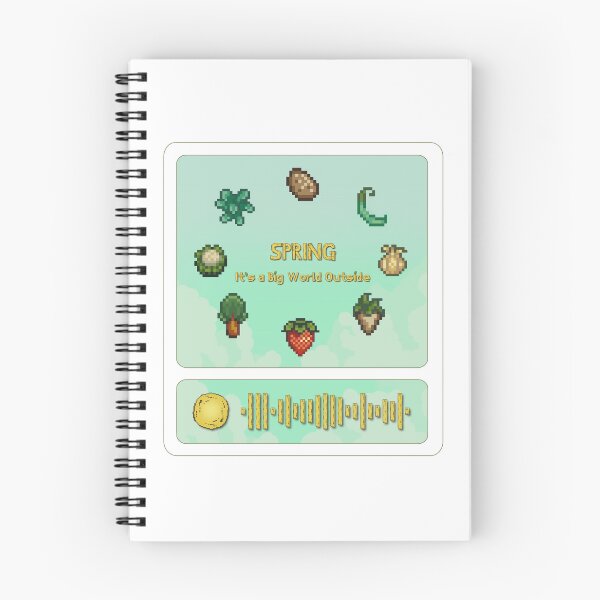 Aperçu de l'œuvre Code de la chanson thème de Spring Stardew Valley créée et vendue par ShopSmallBytes.
