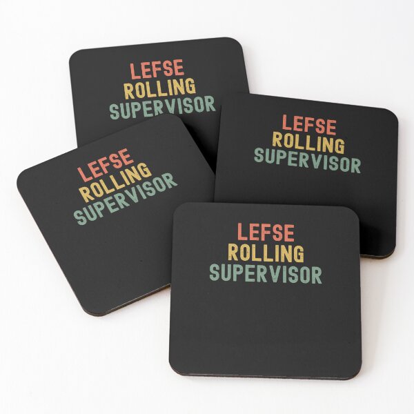 Item preview, Lefse rolling supervisor funny Norwegian treat retro designed and sold by snowry.